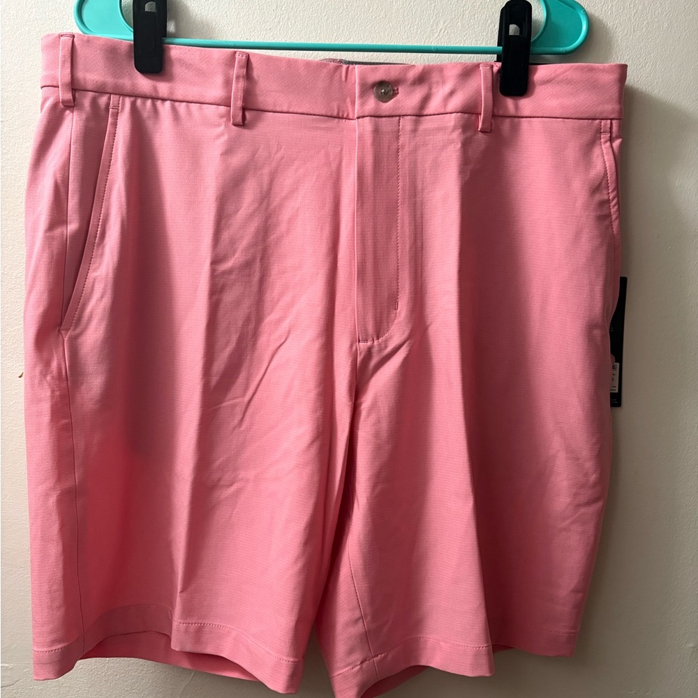 Walter Hagen Pink Flat Front Shorts
